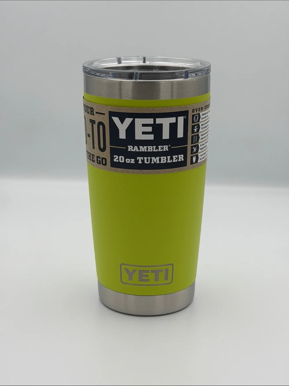 Yeti Rambler 20 oz Chartreuse NWT